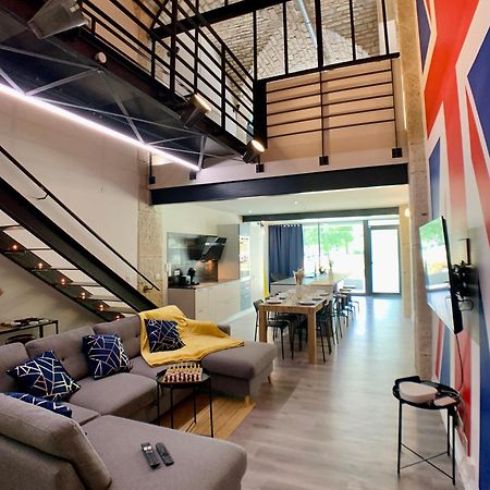 Loft Gare Cite Gastronomique Dijon Apartment Exterior photo