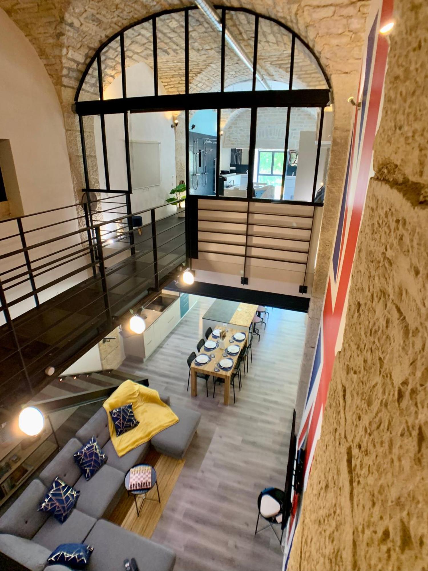 Loft Gare Cite Gastronomique Dijon Apartment Exterior photo