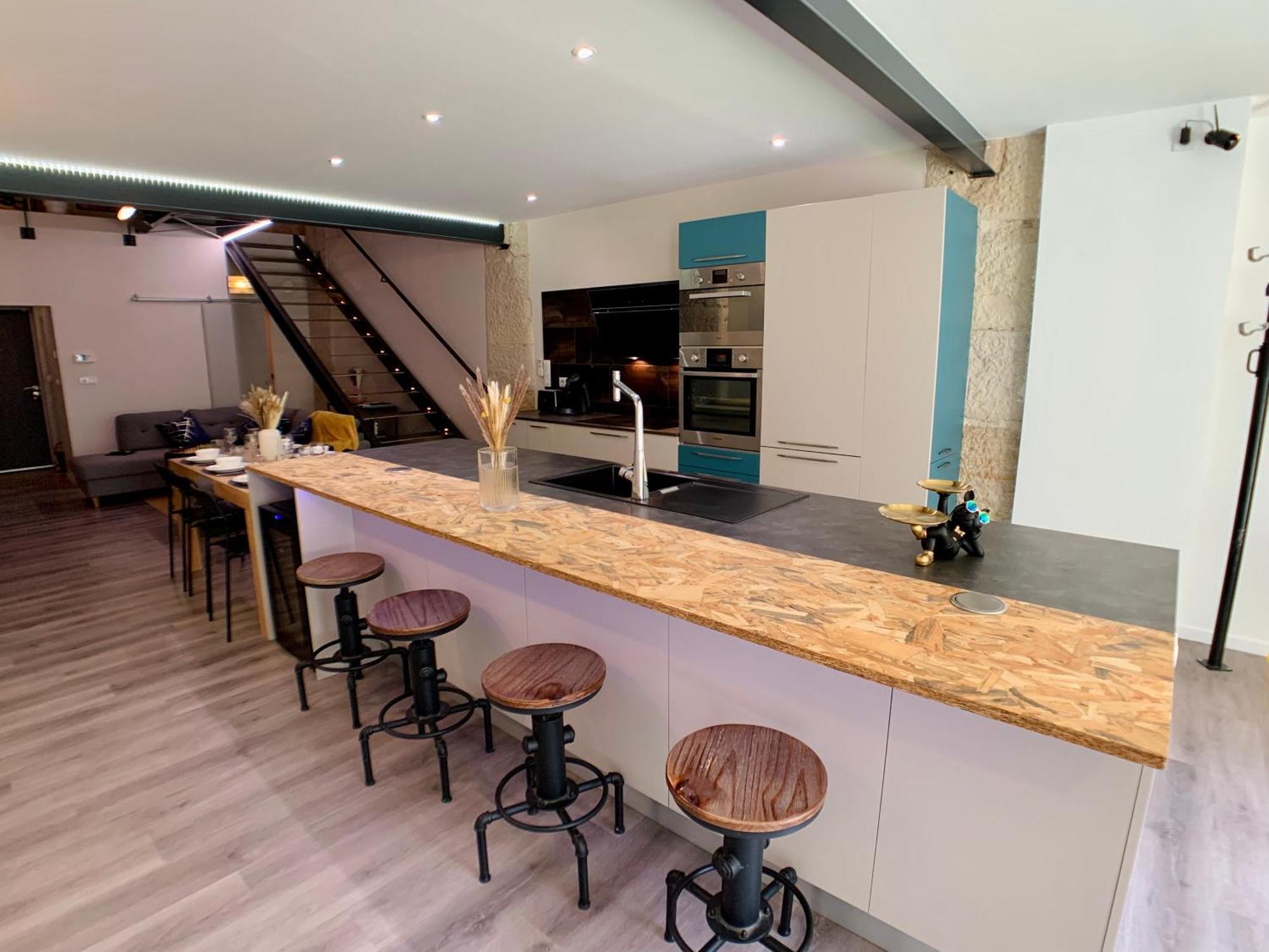 Loft Gare Cite Gastronomique Dijon Apartment Exterior photo