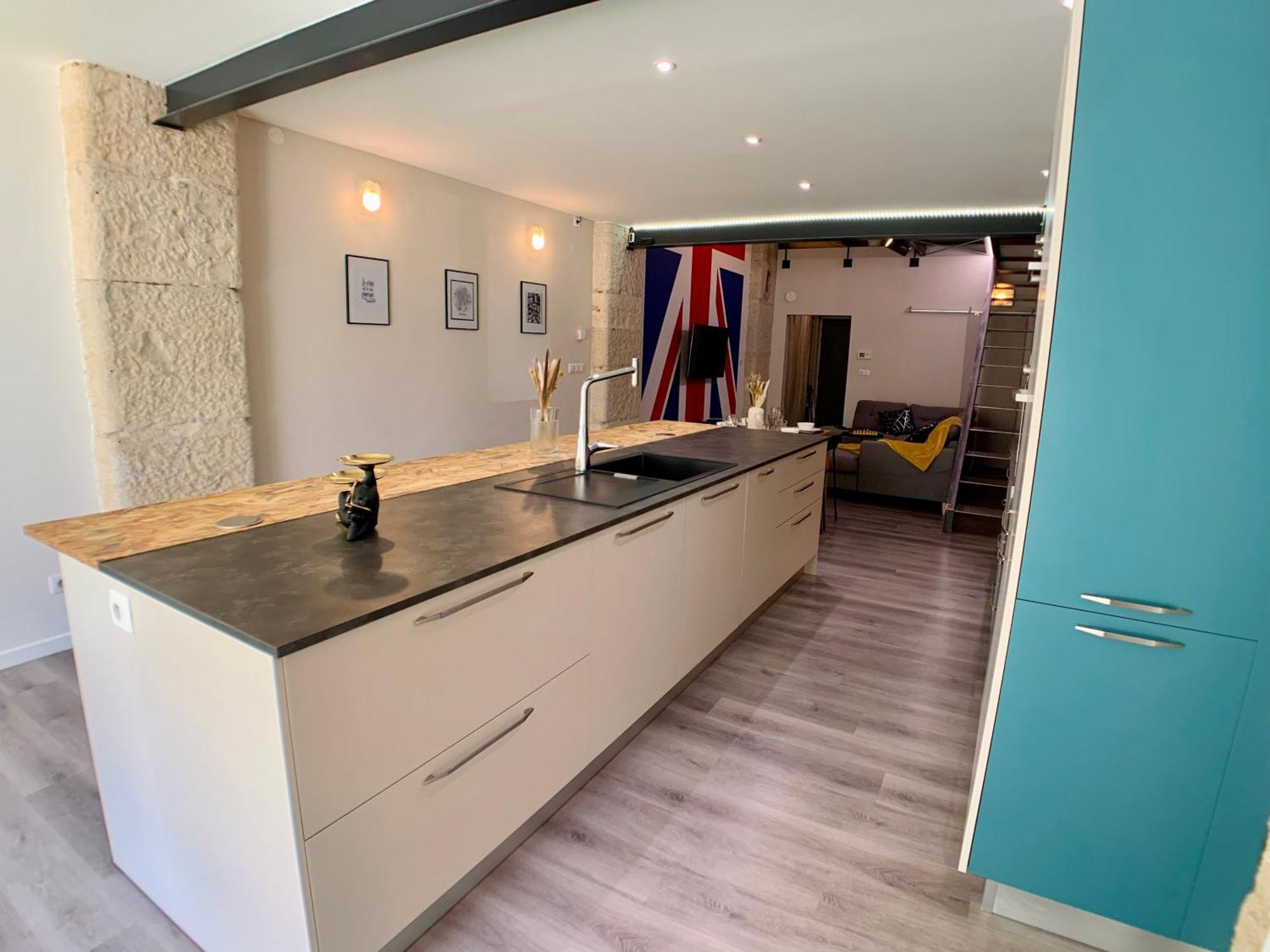 Loft Gare Cite Gastronomique Dijon Apartment Exterior photo