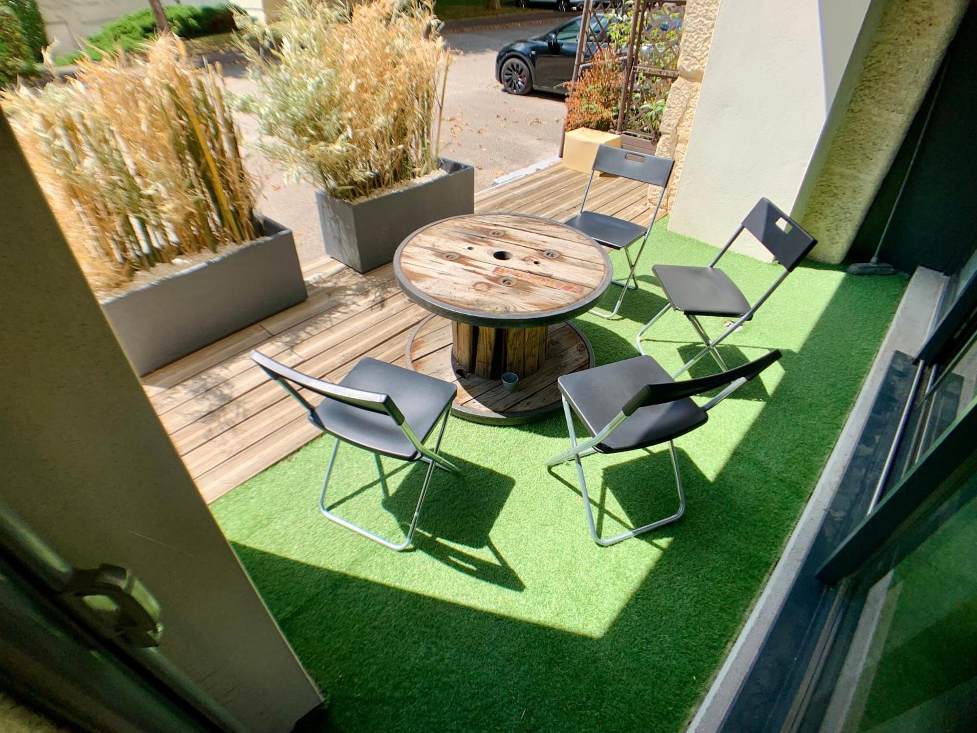 Loft Gare Cite Gastronomique Dijon Apartment Exterior photo